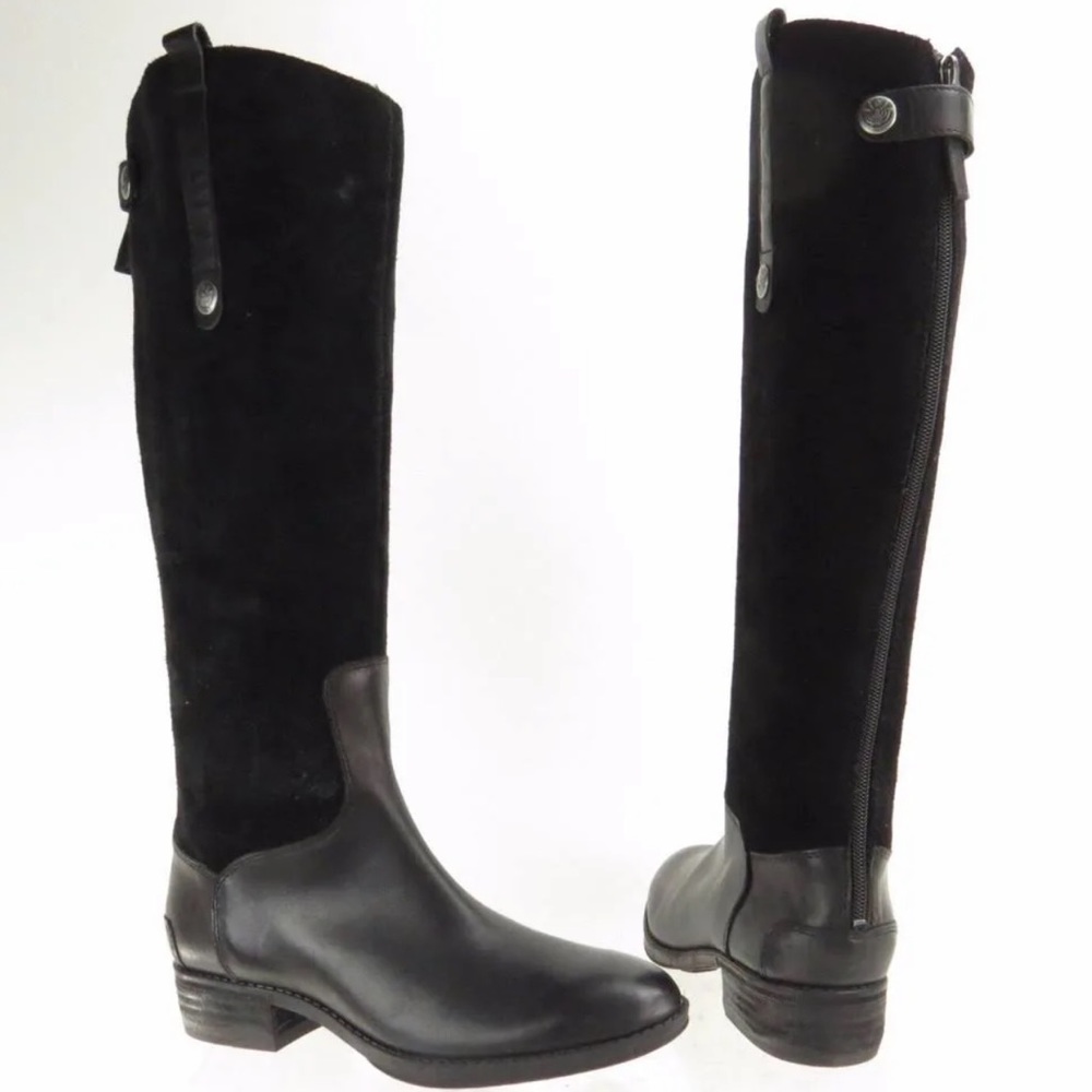 Sam Edelman Pembroke riding boots black size 8